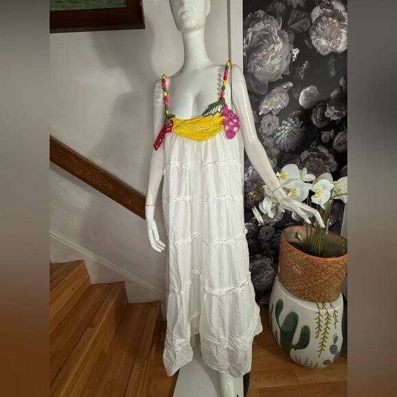 Farm Rio Fruits Richilieu Sleeveless
Midi Dress / size M - Picture 6 of 10